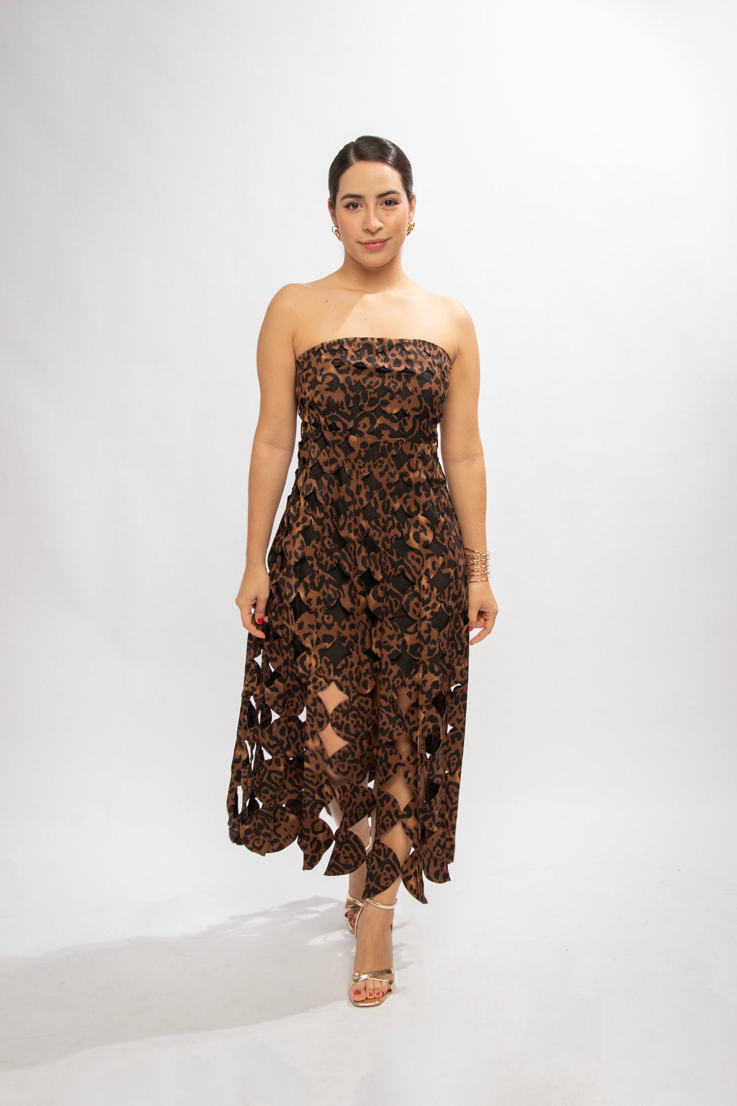 Vestido Largo AnimalPrint